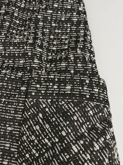 ルネ 6415140 ショートパンツ 34 ブラック/ホワイト TISSUE ツイード ITSTZ9XXHRA8