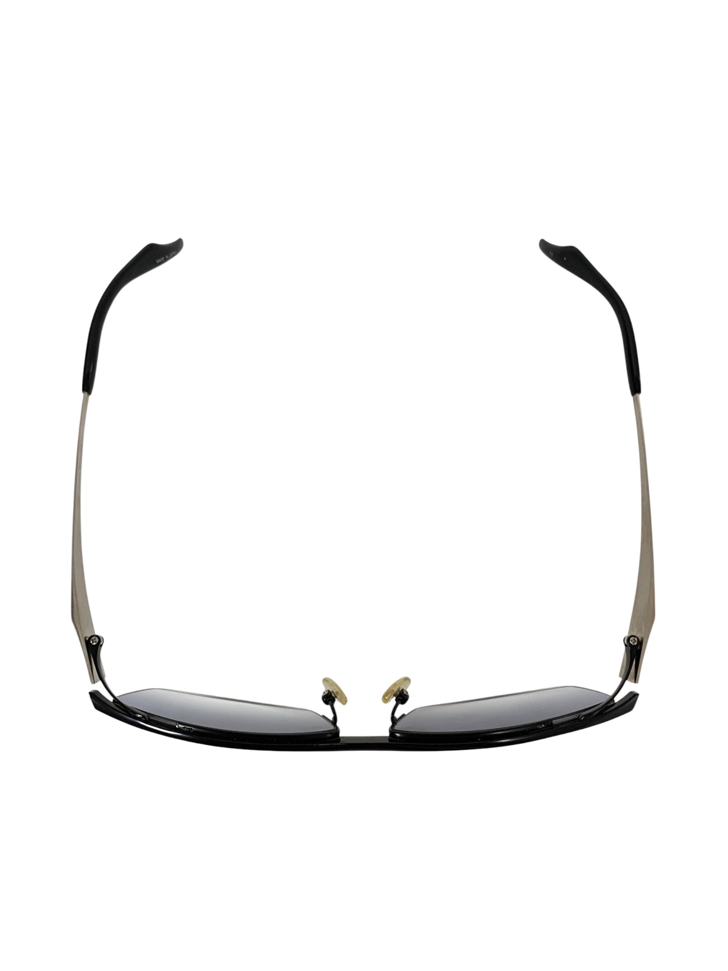 スピビー SP-1111 メガネ 眼鏡 ブラック メタルフレーム ハーフリム スクエア ITG3A8IQD48L