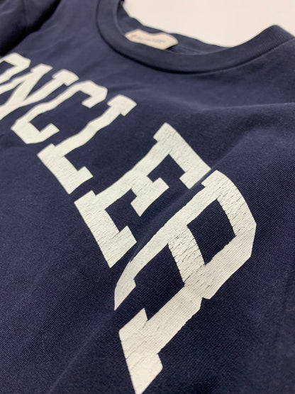 モンクレール I29548C00002 83907 Tシャツ 14A ネイビー ロゴプリント IT0R7GAMQAVJ