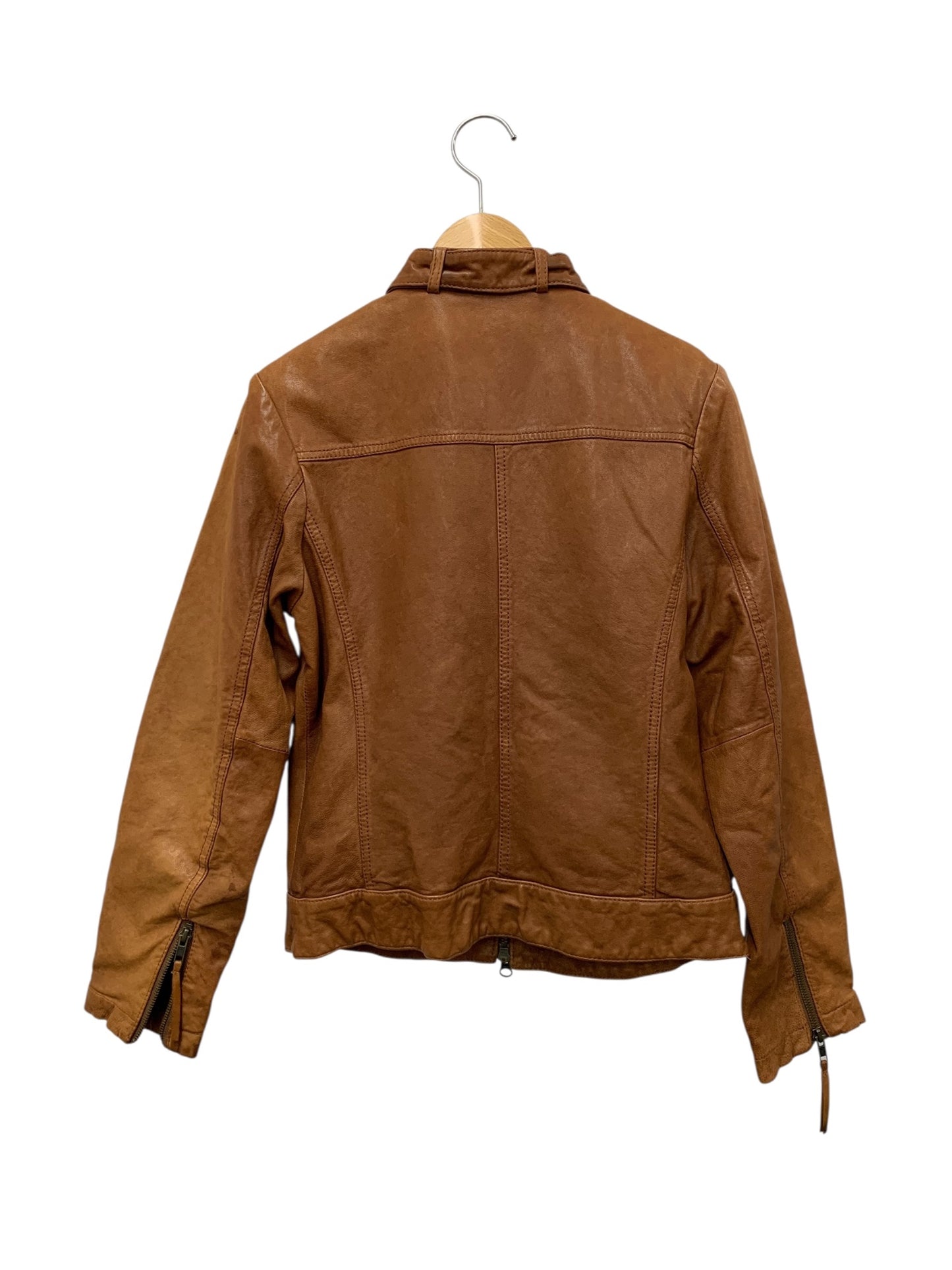 アーバンリサーチ WL08-IH05001 F ブラウン シングルライダース ラムレザー ジャケット ITUT1L590U8O