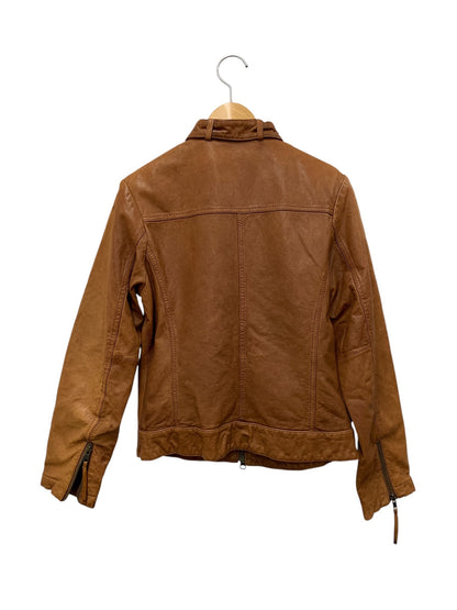 アーバンリサーチ WL08-IH05001 F ブラウン シングルライダース ラムレザー ジャケット ITUT1L590U8O