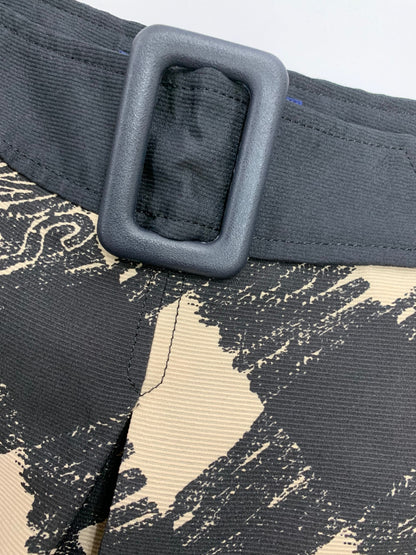 エムズグレイシー バイヤスチェックタック 517318 スカート 40 ブラック ITXBKMVM8ZI8