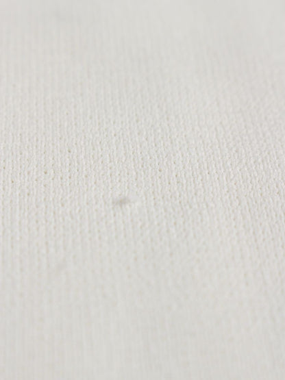 トゥービーシック W5F01-112-02 チュニック 40 ホワイト ニット センタージップ ITN1GLPNXCRC