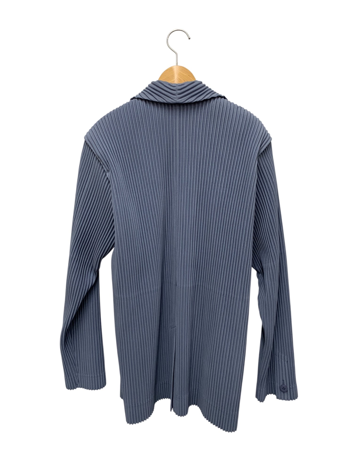 オムプリッセイッセイミヤケ HP43JD150 HP43JF152 セットアップ スーツ 3/2 ブルー テーラードジャケット パンツ IT46EVSMFJ5G