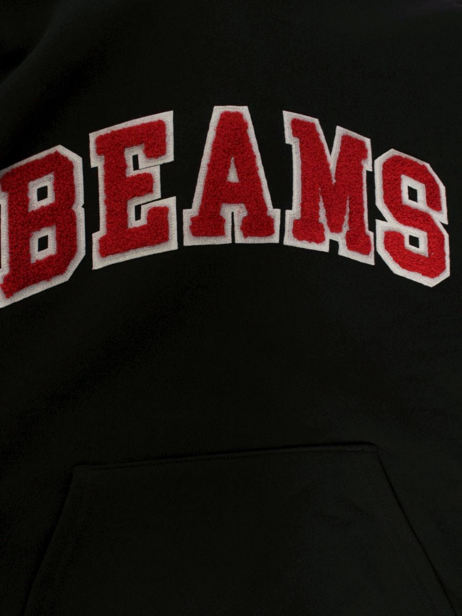 ビームス 25F BM1303 アパレル パーカー ブラック ロゴ IT5GGCUAGFQW