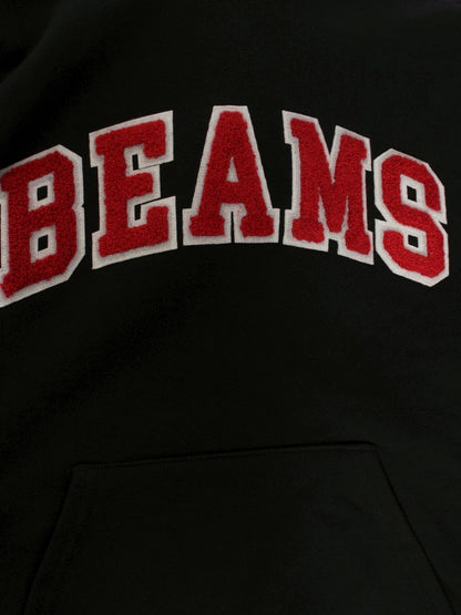ビームス 25F BM1303 アパレル パーカー ブラック ロゴ IT5GGCUAGFQW