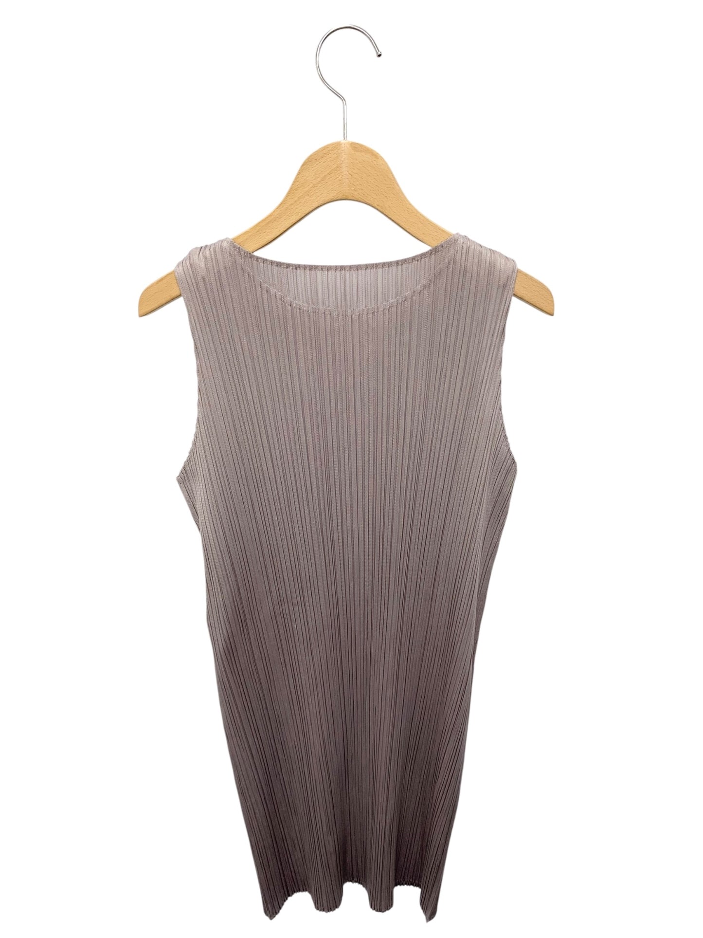 プリーツプリーズイッセイミヤケ PP93-JT124 ワンピース 3 グレー アームカバー付き IT8DMMK8PNJ4