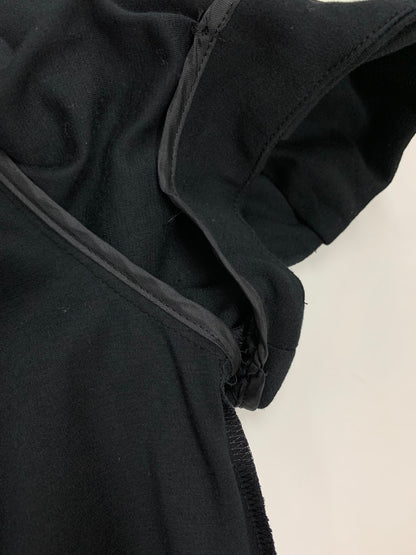 エムズグレイシー 311337 ワンピース 40 ブラック 異素材ミックス フラワー ITP1RVYR2AQC