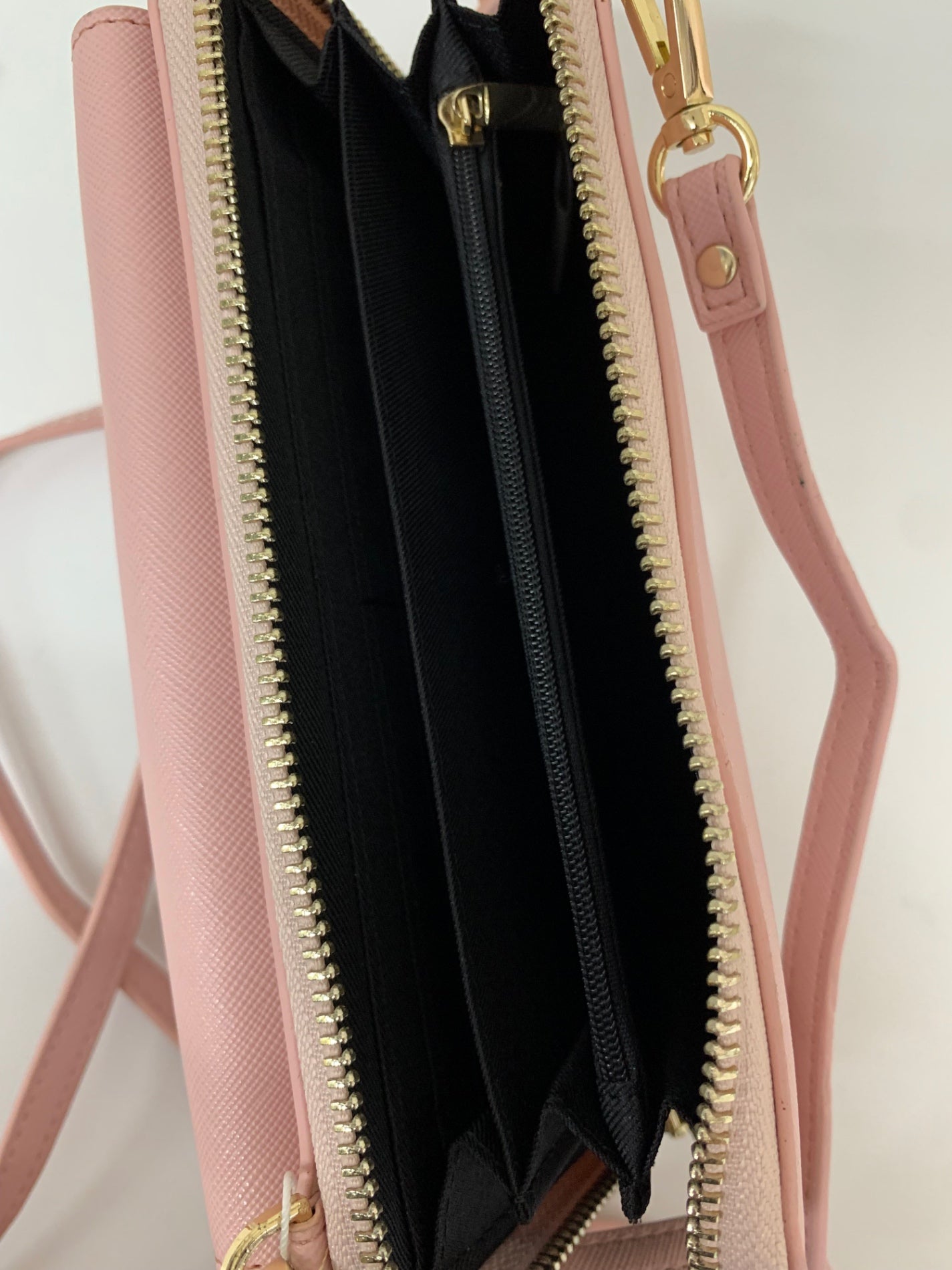 エムズグレイシー Wallet Ribbon Bag 894507 長財布 ピンク ストラップ付き ポシェット IT46G3Y0C8C8