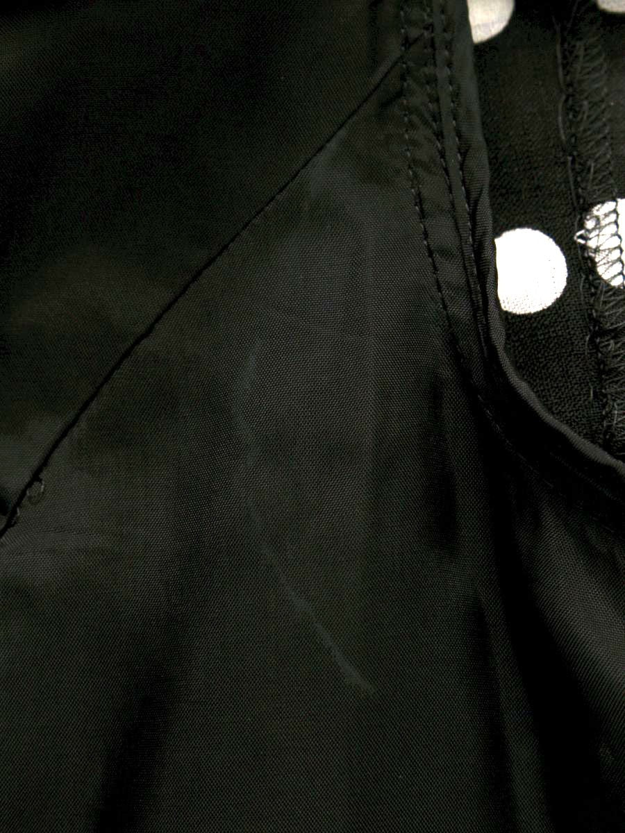 エムズグレイシー 721305 ワンピース 40 ブラック ドット リボン IT40NKIBYGEO