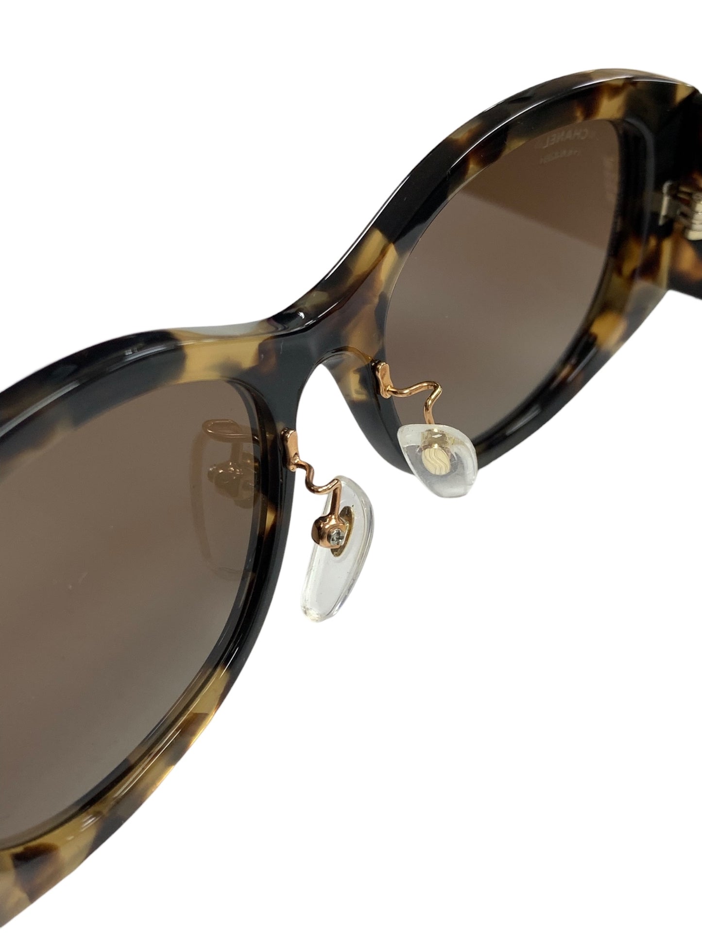 シャネル オーバル シェイプ アイウェア 5524-A C.1770/S9 サングラス ブラウン セルフレーム フルリム オーバル 24SS IT5XOG496SD5