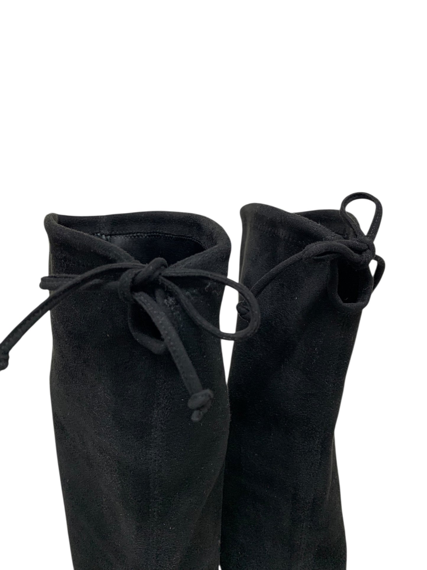 スチュアートワイツマン ロングブーツ 5.5 ブラック スエード ITD0AC2Z1KNF