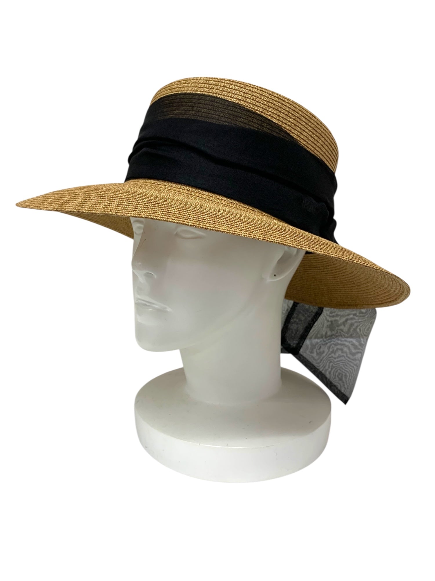 新品未使用品　SCHA 麦わら帽子　ストローハット cap_6620_m.jpg