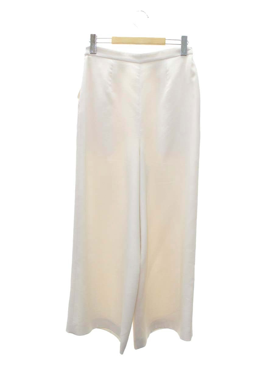 フォクシーブティック Elegant Long 39118 パンツ 40 ホワイト ワイド IT5WJXIISDPW
