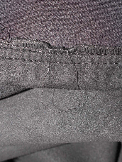 エムズグレイシー Suede Skirt 817562 スカート 36 ブラック フレア IT120RQCW9H0