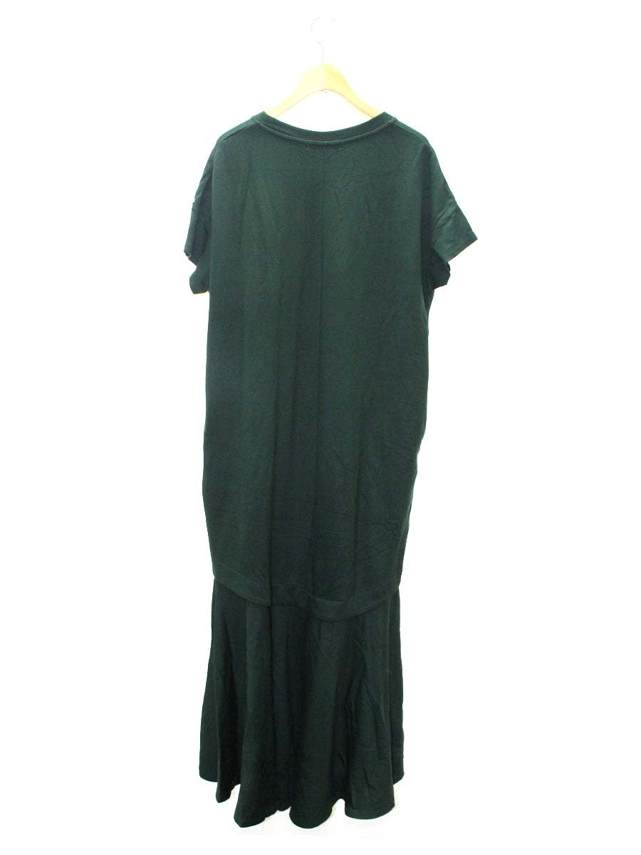 アンスリード 521940300601 ワンピース 38 グリーン ニット ITS3S1VKOVEG