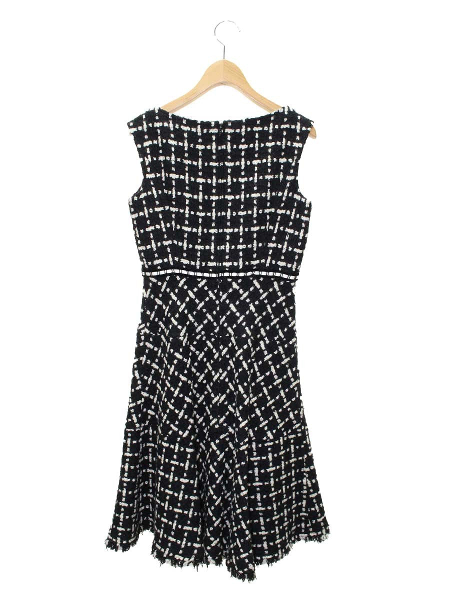 トッカ COCO ドレス OPTOKW0400 ワンピース 0 ブラック ツイード IT3KLR2M0B04