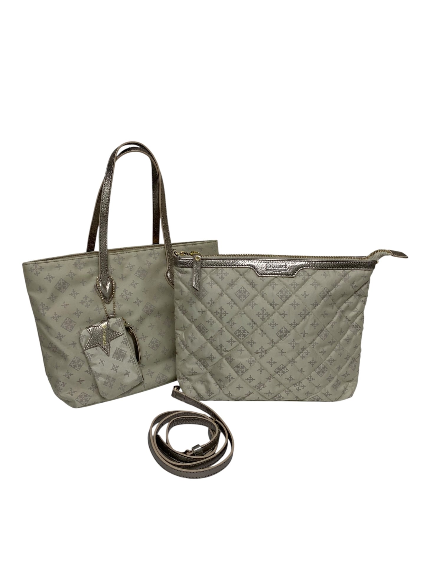 ラシット クリスマス限定トートバッグ ベージュ 2WAY IT0NT8QUGLPK