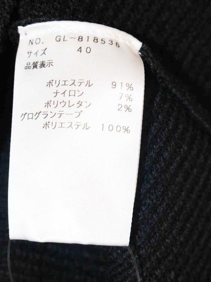 エムズグレイシー Knit Camisole 818536 ニット セーター 40 ブラック リボン ITYO8Y9IP8I8