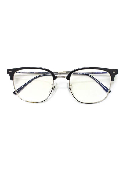 レイバン New CLUBMASTER RB7216F メガネ ブラック コンビフレーム ハーフリム ボストン ITO3XYJA7U4G