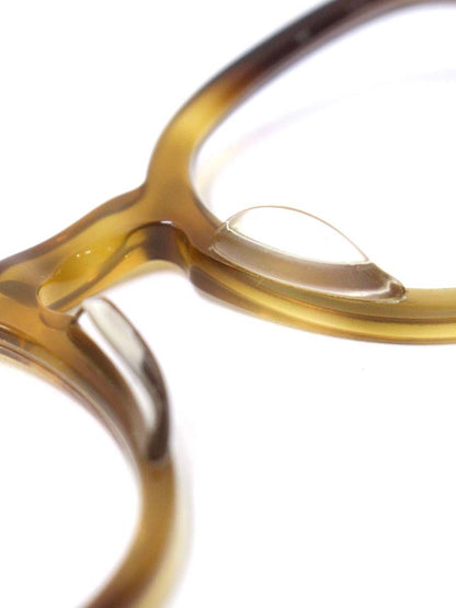 モスコット LEMTOSH メガネ 眼鏡 ブラウン レムトッシュ  セルフレーム フルリム ウェリントン クリア ITXW98XF21MP