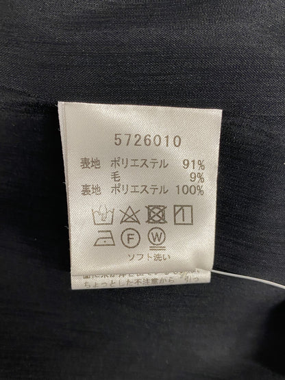 ルネ 5726010 ワンピース 38 チャコール 肩リボンモチーフ ITFZCUG58RBW