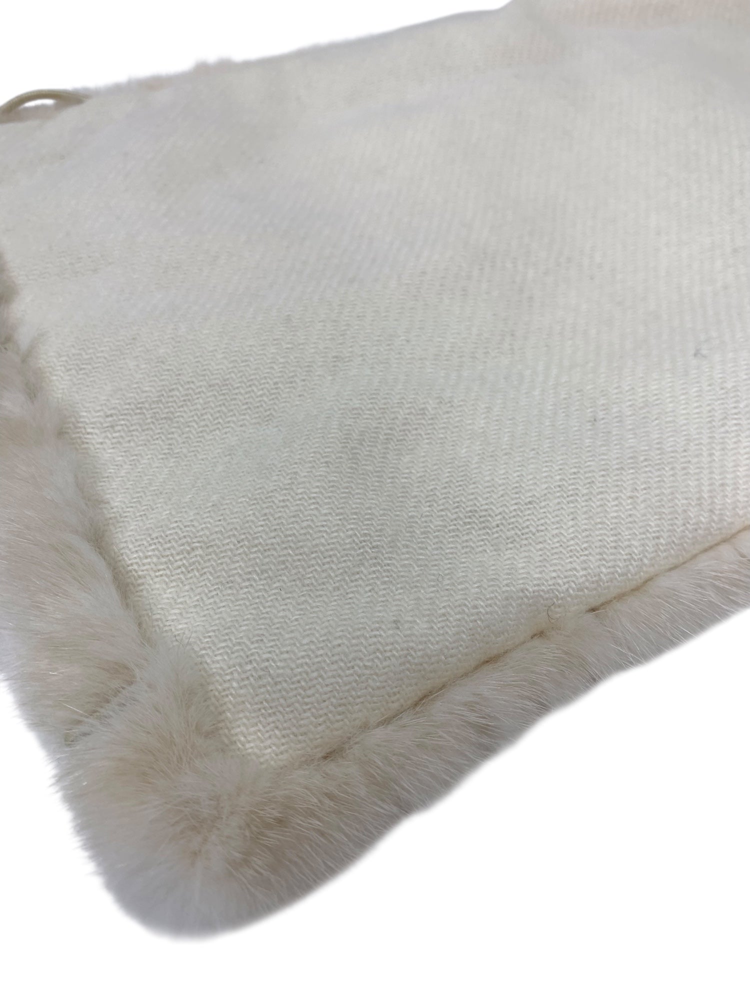 【美品】FOXEY ミンク ファー マフラー daisy lin カシミヤ デイジーリンforフォクシー マフラー アイボリー ティペット