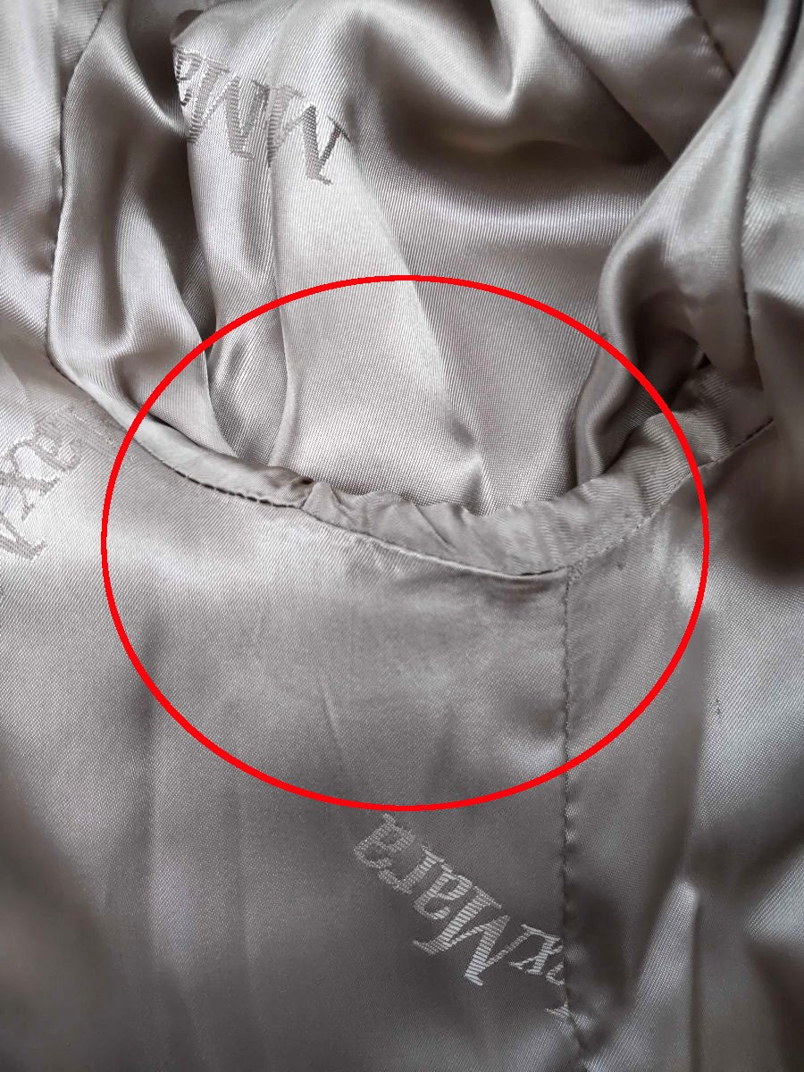 マックスマーラ GESSO 10861553 コート 36 キャメル 白タグ ITAFMB2AL2EW