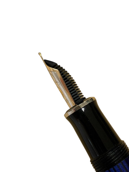 ペリカン 万年筆 スーベレーン M605 ブルー F 14C 585 IT3VP0389I4G