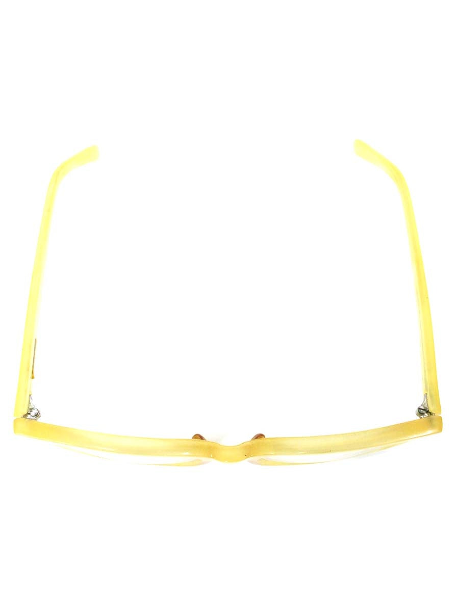 白山眼鏡店 メガネ イエロー 眼鏡 ITOR0OC0DEG4