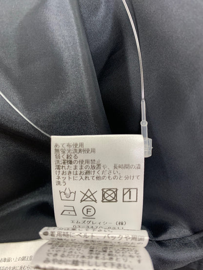 エムズグレイシー シルク混チェックワンピース 411340  40 ホワイト ギンガムチェックver IT65GSN3MNQ0