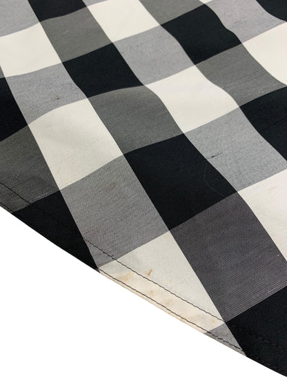 エムズグレイシー 217313 スカート 38 ブラック チェック フレア ITT5LW04MQEO