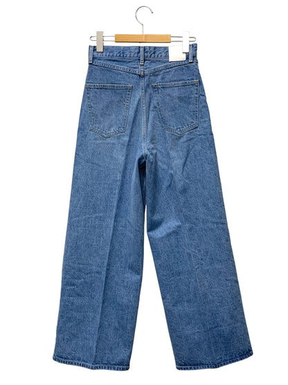 ヨリ Janeワイドデニム YR22-24185AW パンツ 34 ブルー ITOI2A9GFEDS