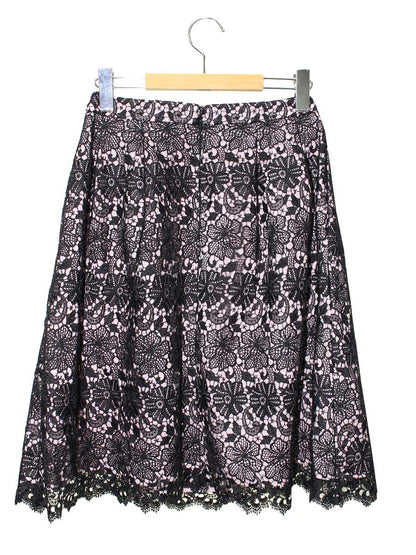 トッカ MERMAID マーメイド SKTOKS0150 スカート 4 ブラック ピンク レース フラワーモチーフ ITVK2KSZ79CI 【SALE】