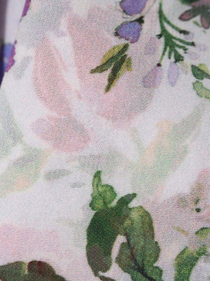 トッカ 洗える！WATERCOLOR HARMONY ドレス OPTONX0410 ワンピース 4 パープル ITP2NPIRRI32