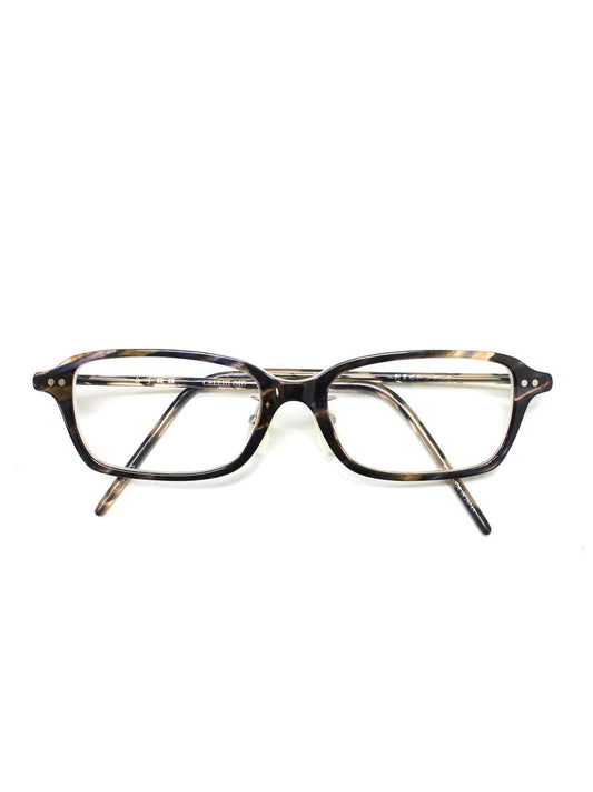 金子眼鏡 KC-44 メガネ ブラウン セルフレーム フルリム スクエアシェイプ ITC5U15X5EY8