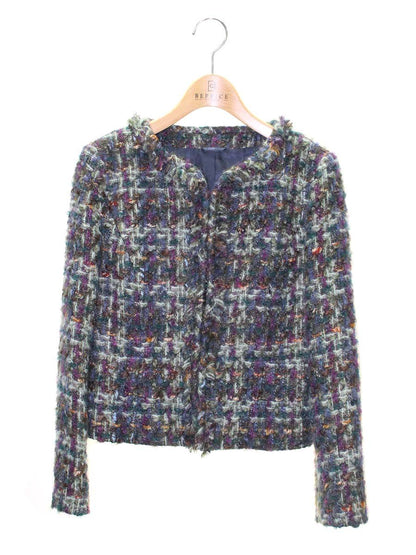 アナイ 10527-13-86-360 ノーカラージャケット 36 マルチカラー ツイード Jules TOURNIER ITWZISKKG74G