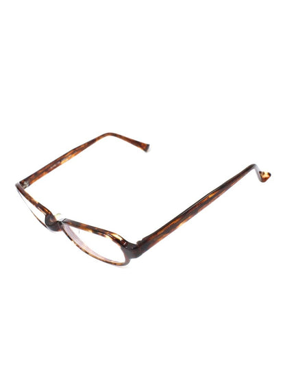 フォーナインズ E-16 メガネ ブラウン クリア フルリム スクエア ITXQ2A71M9NI