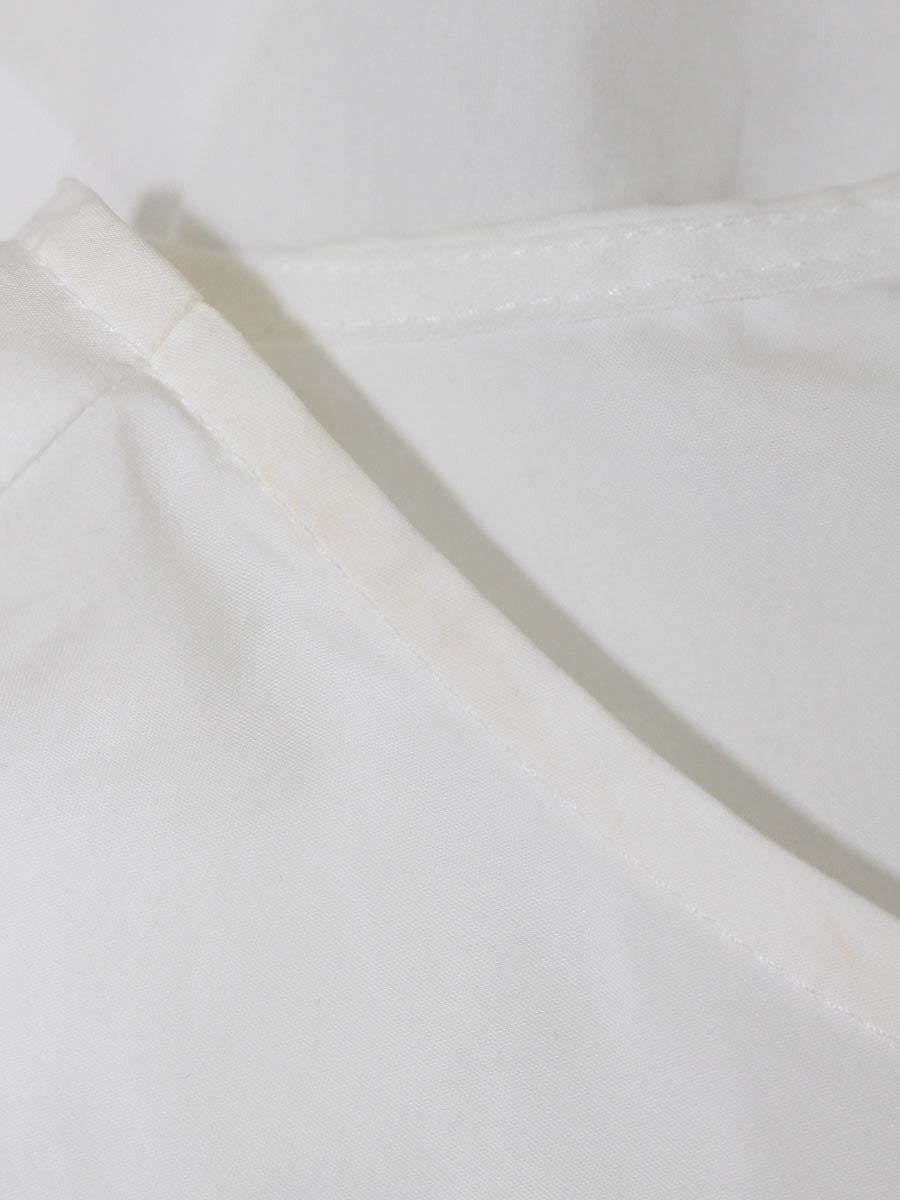 ヨリ YR2221-010SP ブラウス 38 ホワイト カットソー フリル ITGI22HFRG98