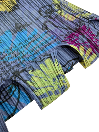 プリーツプリーズイッセイミヤケ PP71-JH786 ワンピース 3 グレー 2B フロントボタン ITEG0W9W8T9C