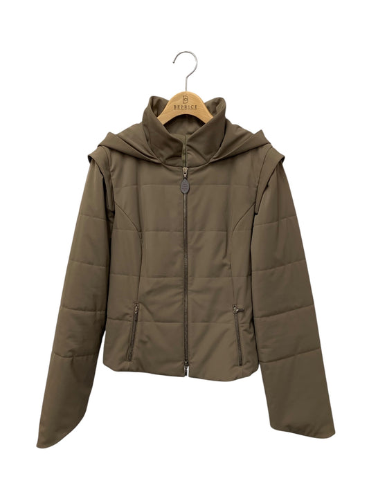 フォクシーニューヨーク レイニークッション ギャルソン 30904 ジャケット 42 ブラウン 中綿 IT2ZYL3GODY8