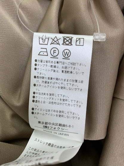 フォクシーニューヨーク Dress Hydrangea 41016 ワンピース 38 ベージュ 24年再販モデル ITYAJYDK509Q