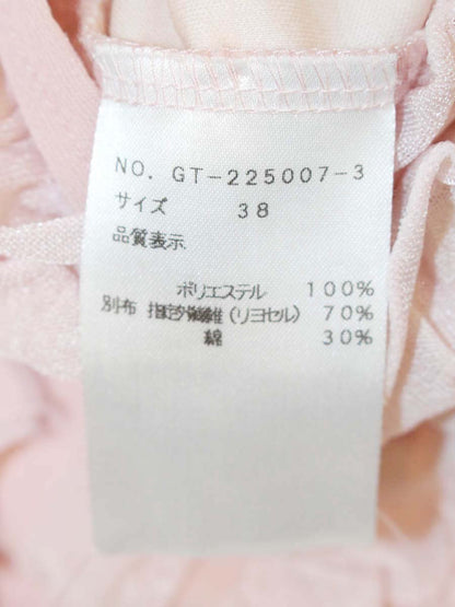エムズグレイシー 225007 Tシャツ カットソー 38 ピンク フリル ITOEEM7DKNHE