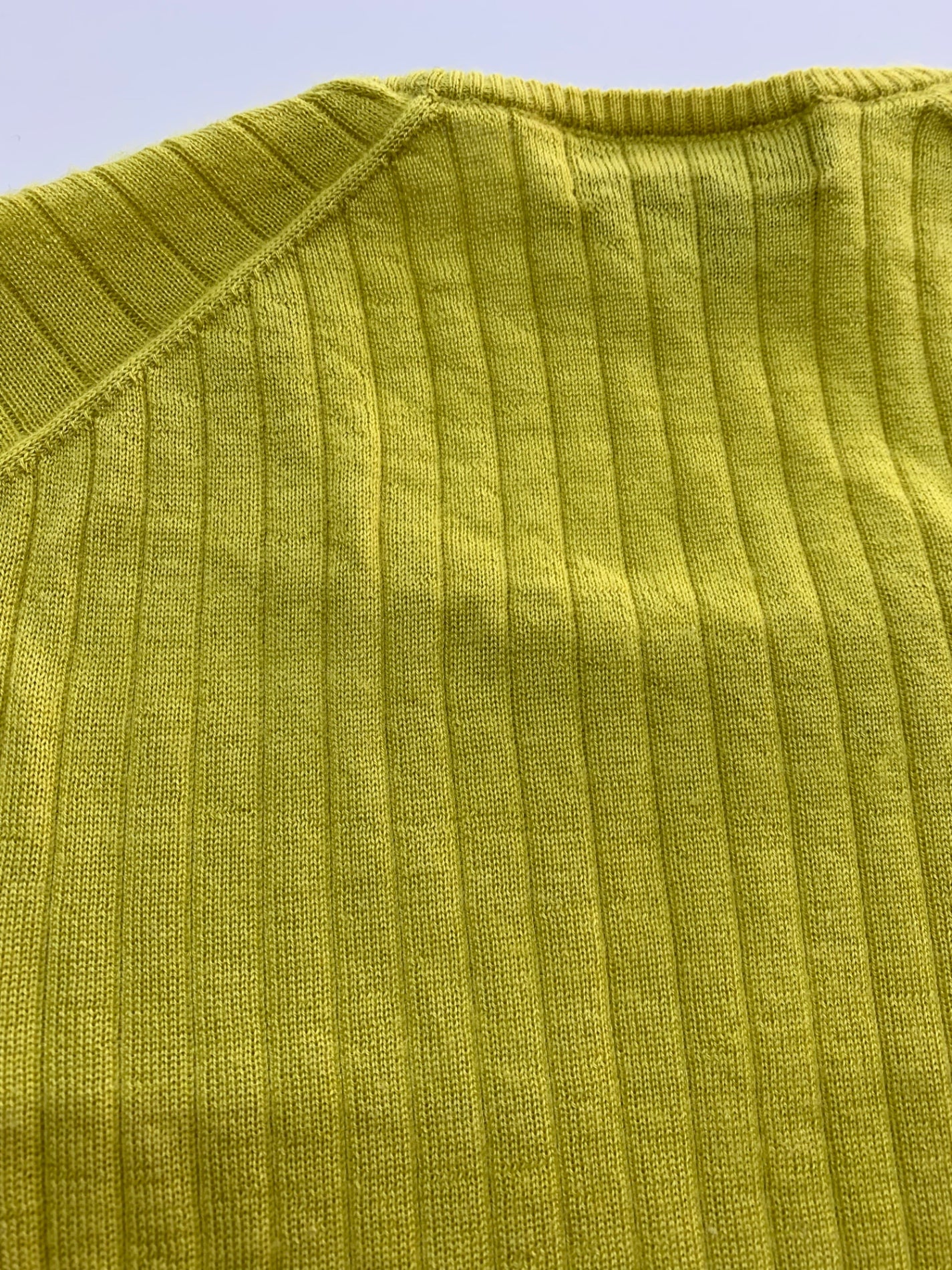 ドゥロワー 6513-106-0984 セーター ニット 1 イエロー カシミヤ