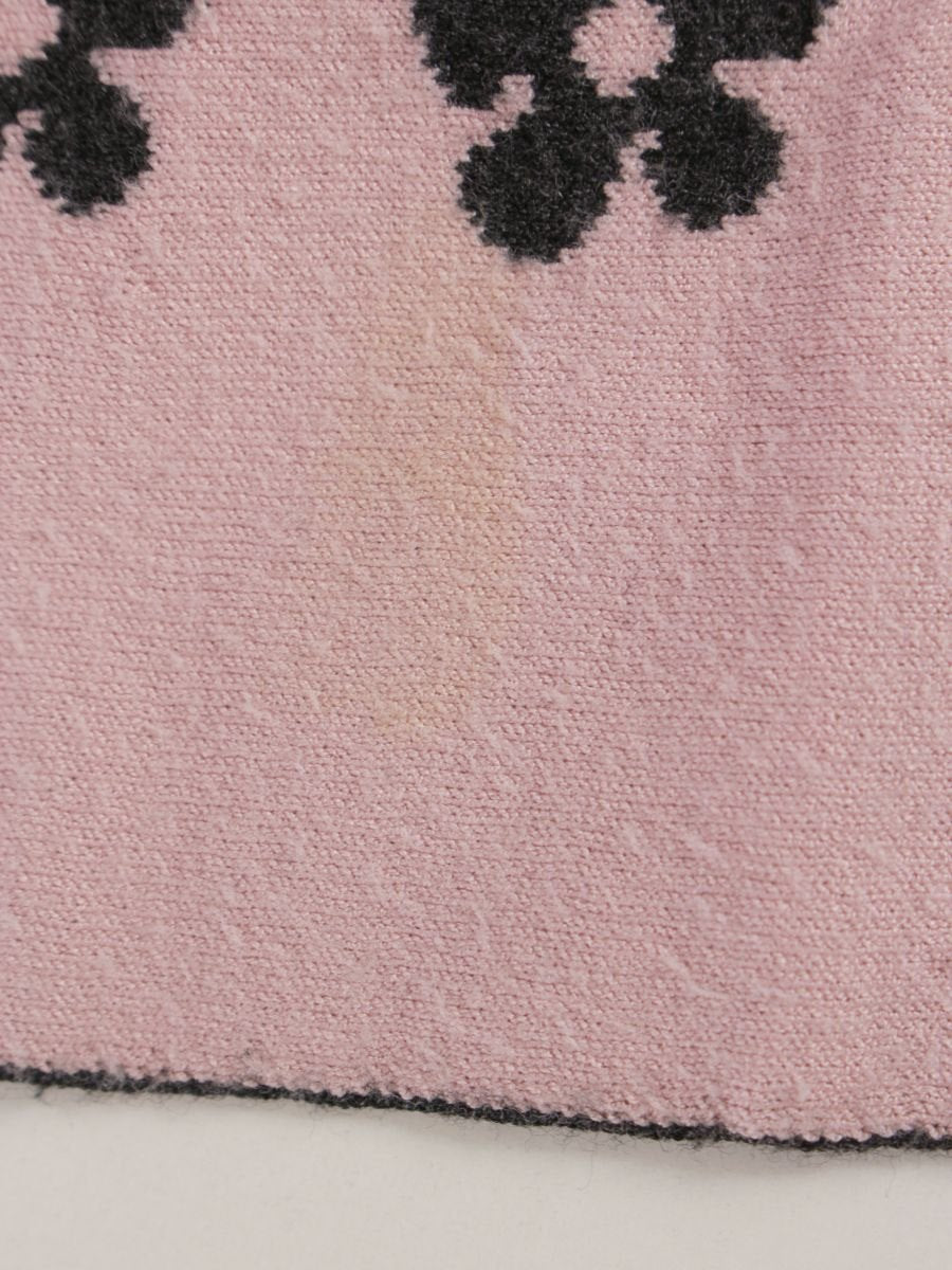 エムズグレイシー 728518 ワンピース 40 チャコール/ピンク