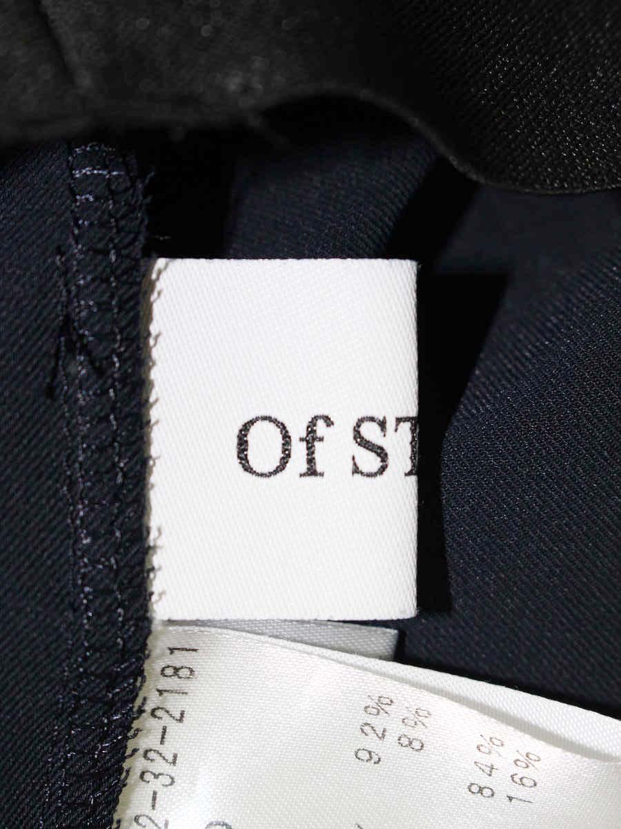 オフスタイル Jolie 151-642-32-2181 パンツ 40 ネイビー テーパード ITRRM0DEMDMQ