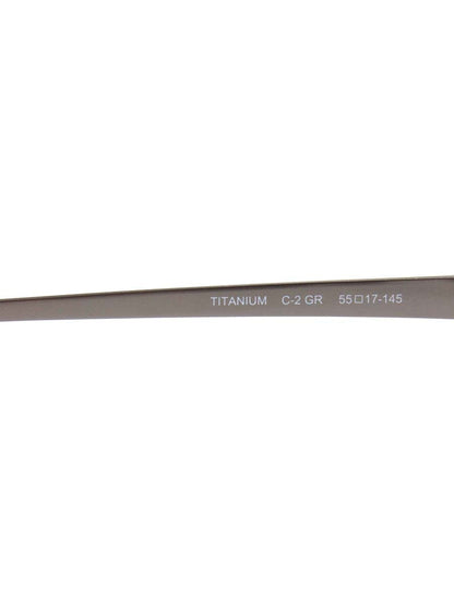 ライル&スコット L＆S-1008 メガネ ガンメタルグレー メタルフレーム フルリム ウェリントン ITXCVKTWNPS0