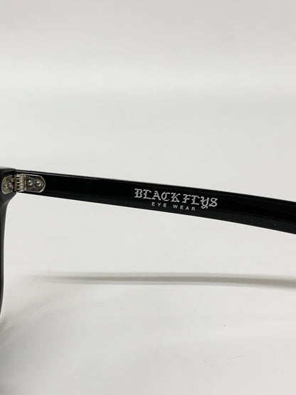 ブラックフライズ FLYSTACY サングラス ブラック セルフレーム フルリム ウェリントン ITG71G7RCOWW