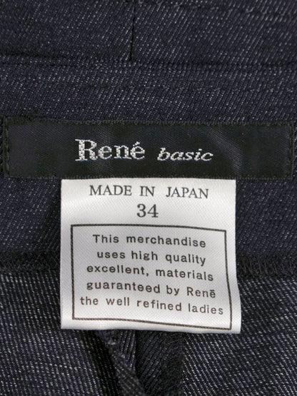 ルネ 5825010 ワイドパンツ 34 ネイビー ハイエスト IT3M2IVBHVPA