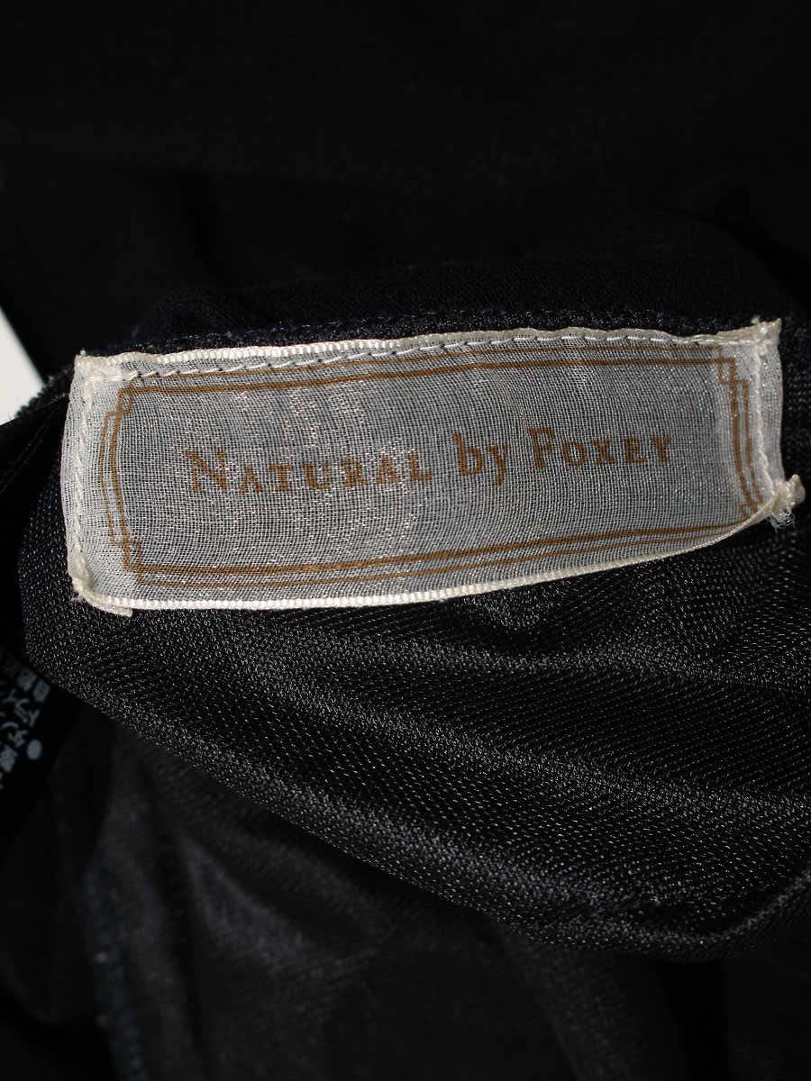 ナチュラルbyフォクシー ワンピース レディコンシャス 30198 40 ネイビー 2011年モデル IT0B09FPJ3HW 【SALE】